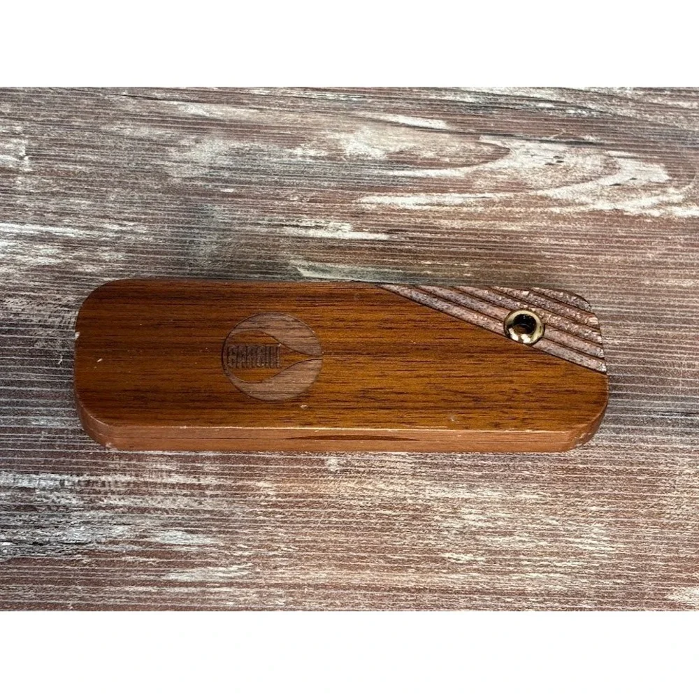 Vintage Wooden Pen Holder Engraved Pen Dealer‎ Advisory Council 1994 Denver CO